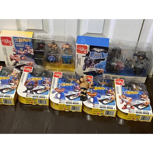 2012 Rumblers Apptivity Wrestling Figure LOT WWE WWF CM Punk Cena MYSTERIO MORE - Picture 4 of 7